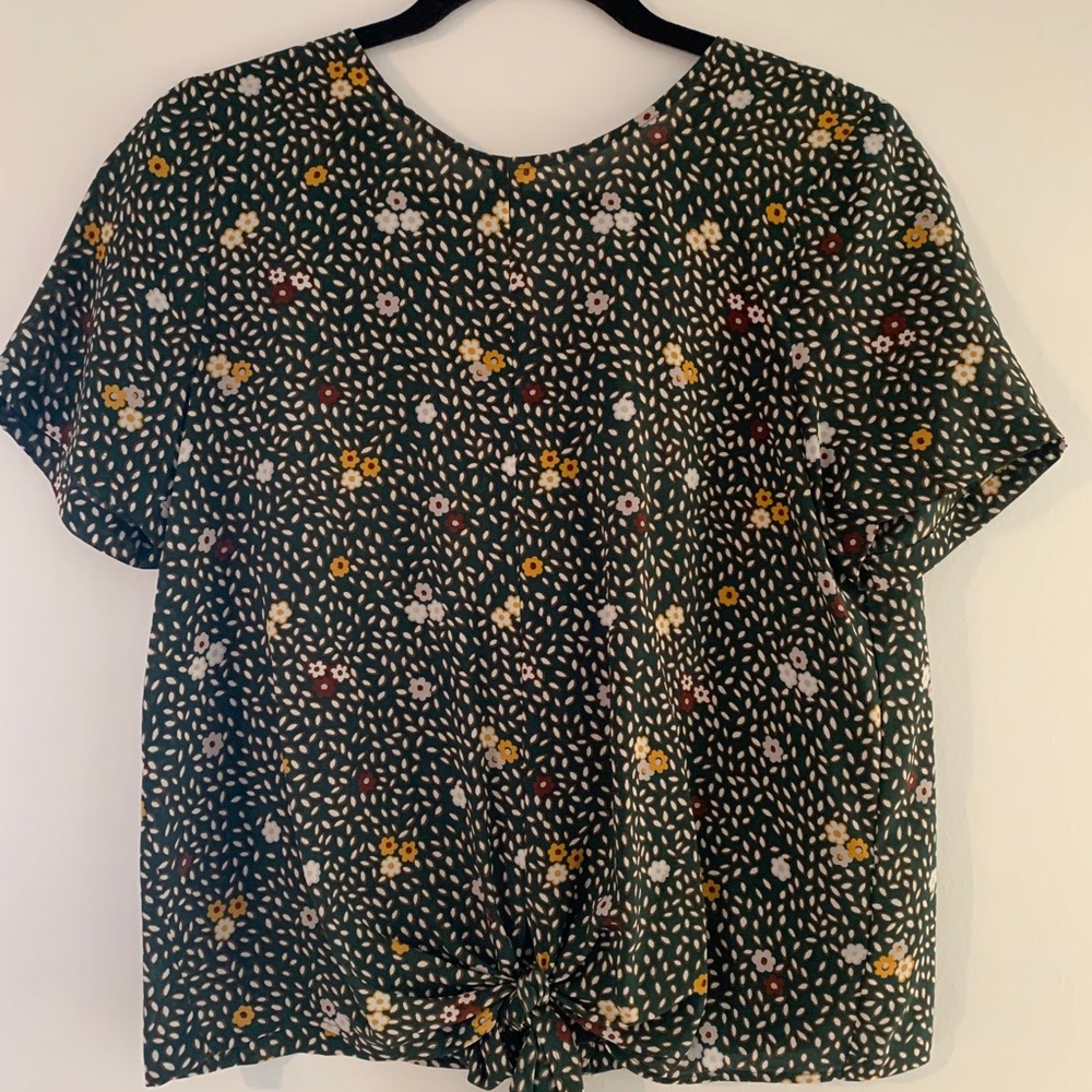 Madewell floral top